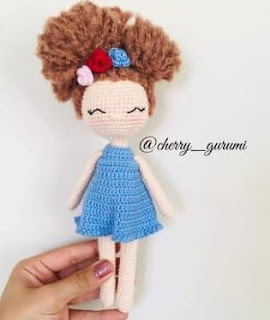 PATRON GRATIS MUÑECA AMIGURUMI 38304