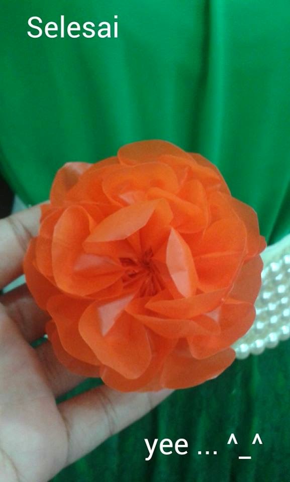 Cara Membuat Bunga  Cantik Dari  Kantong  Kresek 