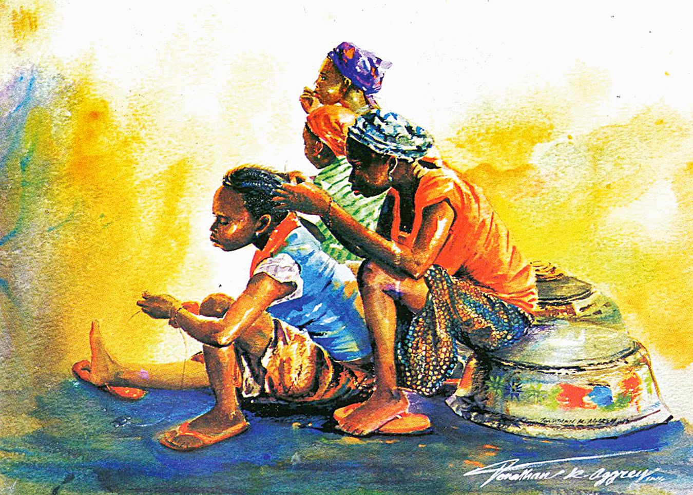 African Arts With Taj In Lagos A Window Into Ghana Via Aggrey s Palettes michael-phelps