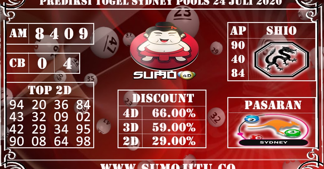 41 Live prediksi sydney 2d