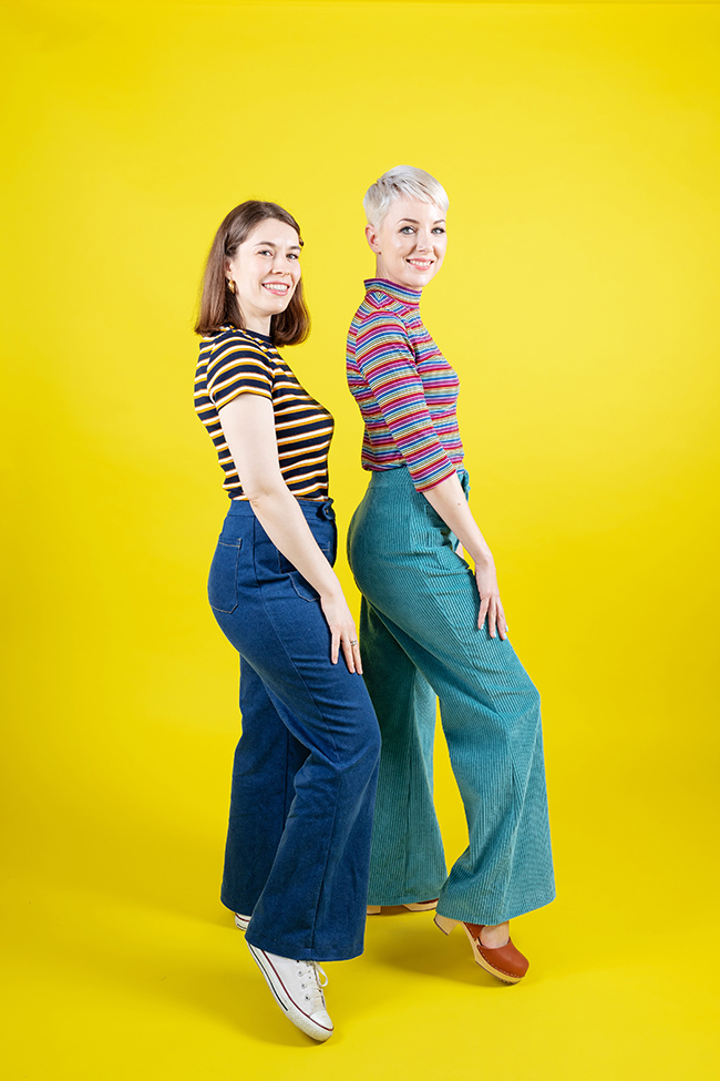 Nikki's Jessa Jeans Trousers - Tilly and the Buttons