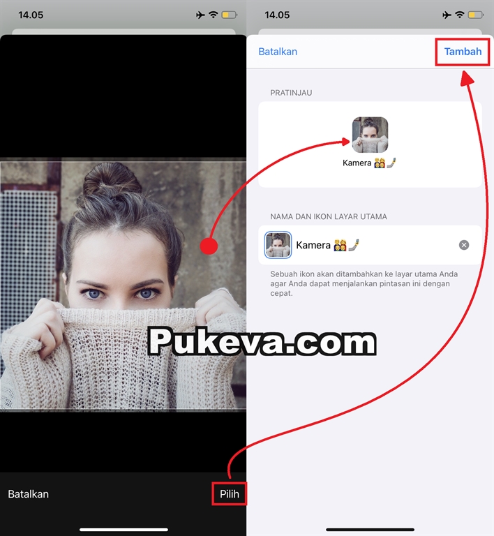 Cara Mengubah Icon Aplikasi Di Iphone Dengan Foto Sendiri Pukeva
