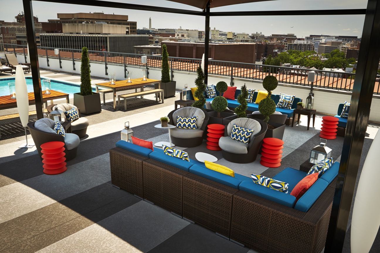 The Rooftop at the Embassy Row Hotel Opens May 5th with Refreshed Look