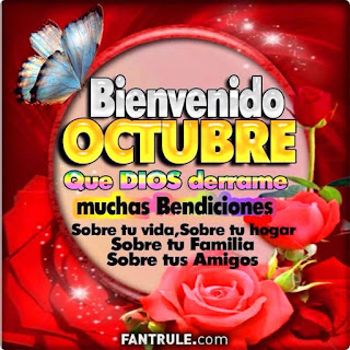 imagenes bienvenido octubre frases