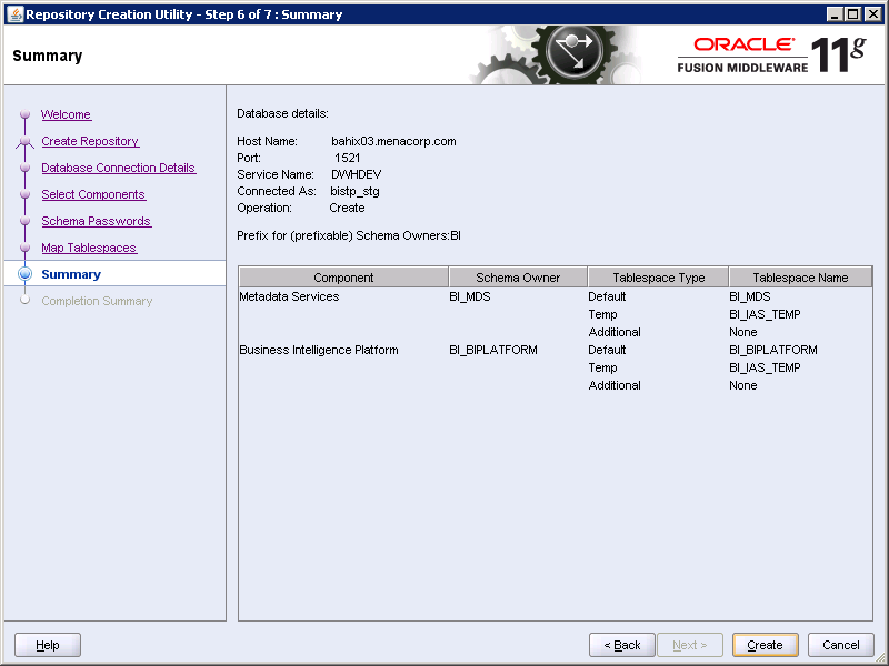 Пользователи temp. Создать репозиторий. Компонент Саммари. Oracle bi конструктор отчета. "Summary" в devtools.