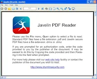 Javelin PDF Reader تحميل برنامج تحميل برنامج pdf - قارئ ملفات pdf - pdf printer