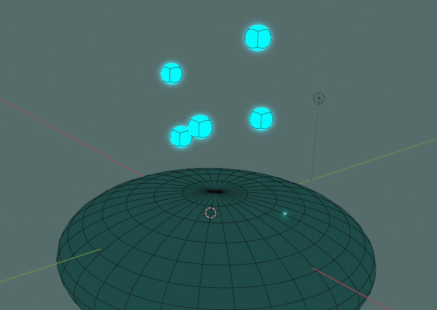 「Blender」オブジェクトを反射させてみた