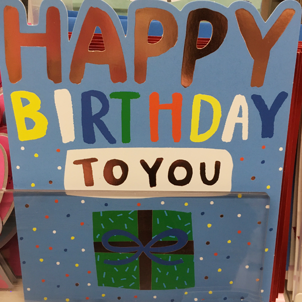 print & pattern GREETINGS CARDS sainsbury's