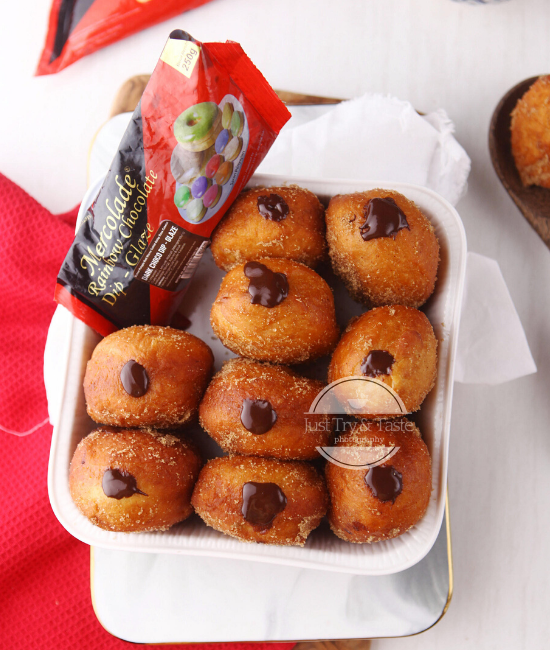 Resep Bomboloni Isi Coklat Just Try Taste