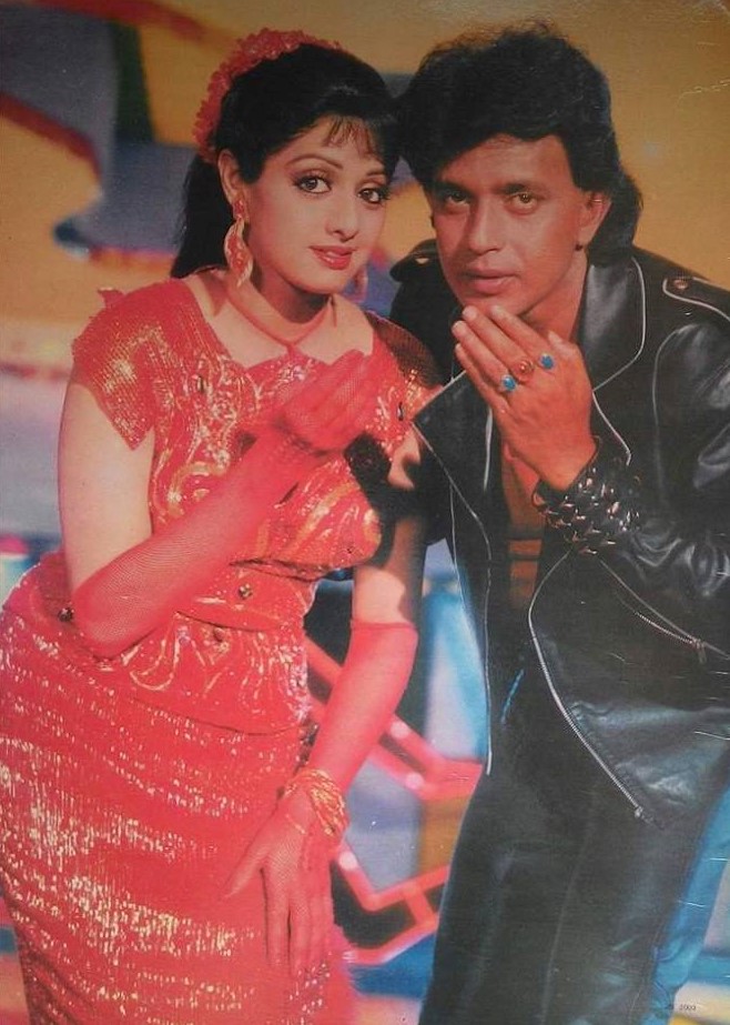 Imprints and Images of Indian Film Music - Sridevi, Mithun Chakraborty