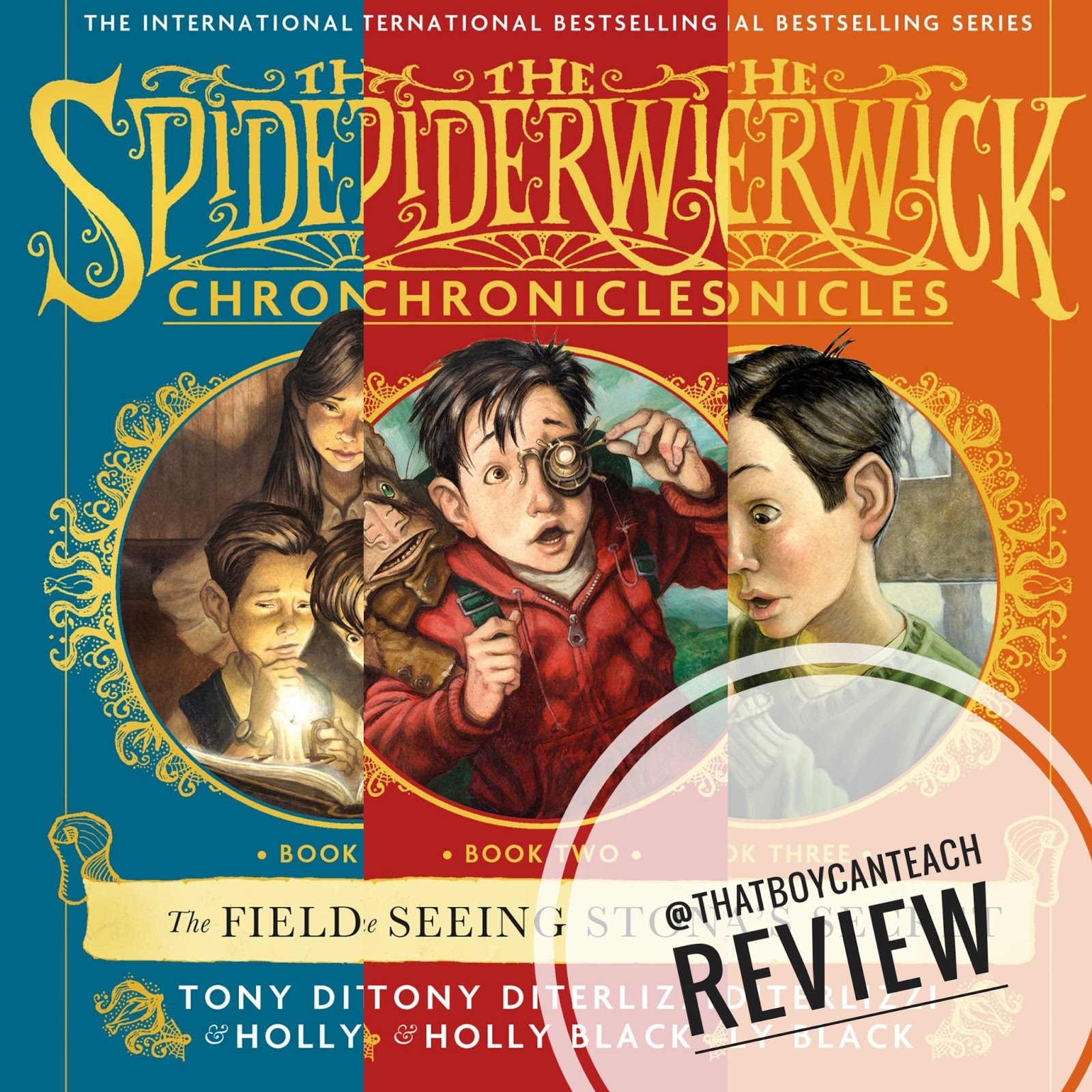 Book Review 'The Spiderwick Chronicles (Books 1 3)' by Tony