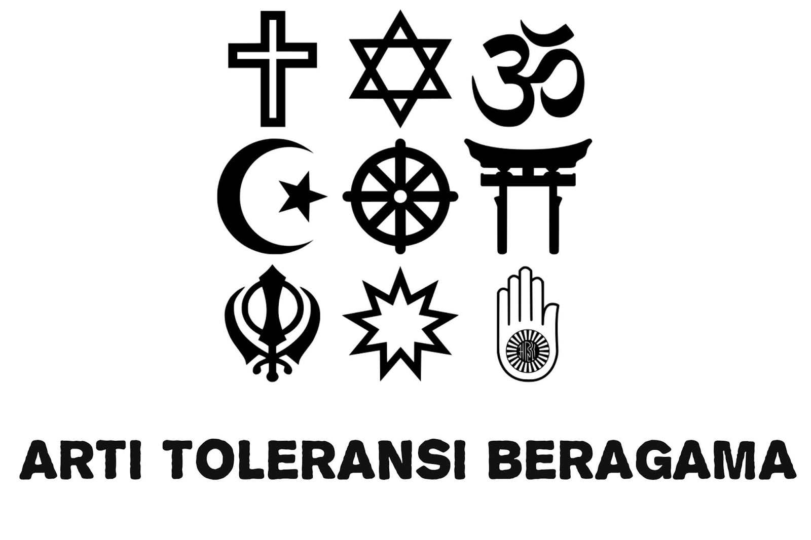 Arti toleransi beragama Diangpedia