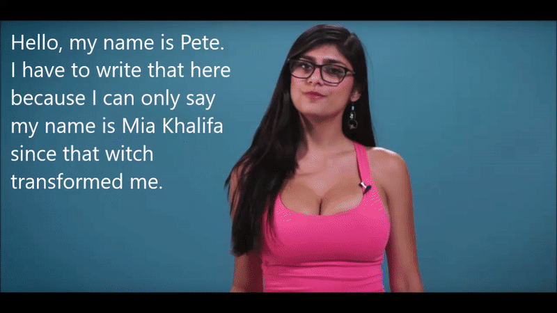 Mia Khalifa Porn Captions - Martha's TG caps - And Now For Something Completely ...