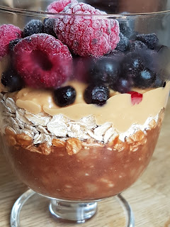 overnight oats med banan