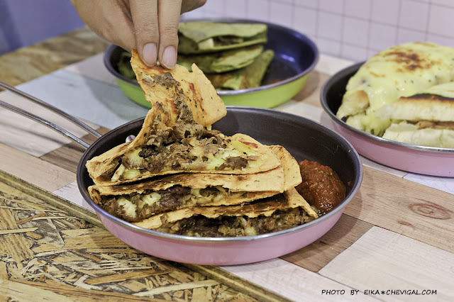 異國平價宵夜牽絲無極限!晚上9點才吃得到的人氣墨西哥薄餅與焗烤三明治~