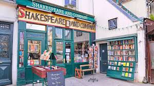 Fachada de la librería parisina "Shakespeare and company".
