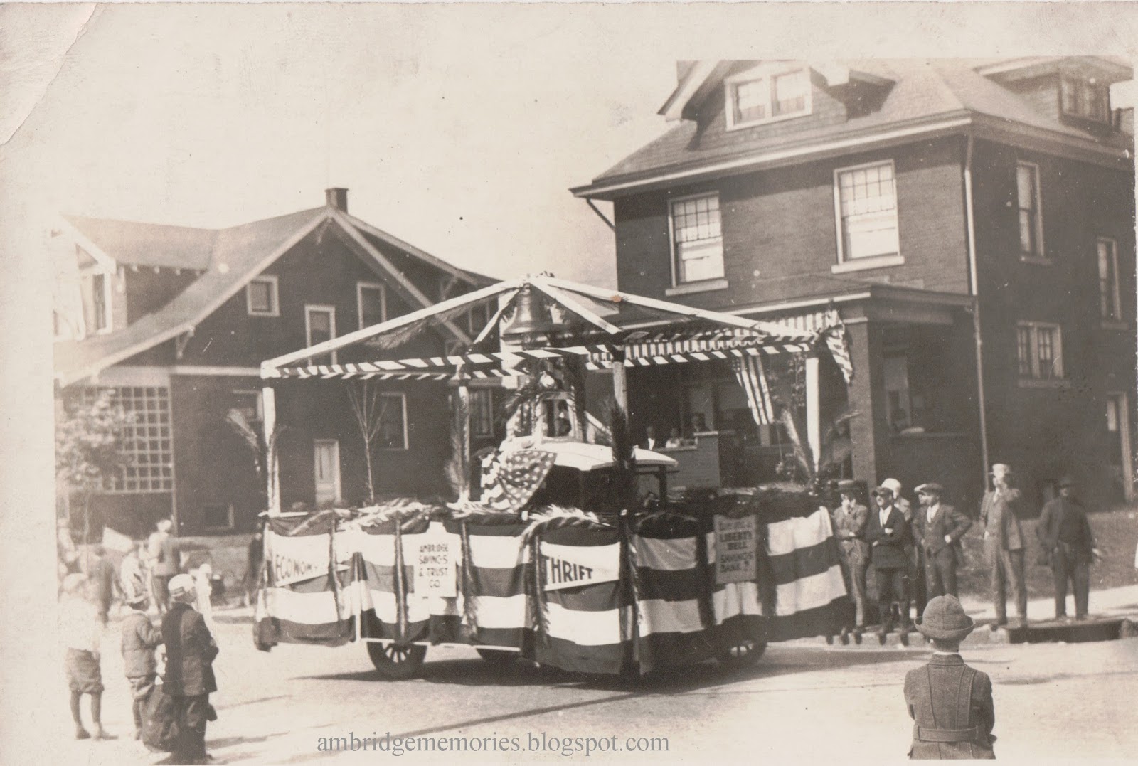 Ambridge Memories Economy's Grand Historic Pageant, the Centennial