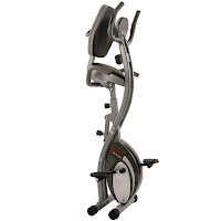 Folding designed frame on Sunny Health & Fitness SF-B2721 Comfort XL Semi-Recumbent Exercise Bike, image