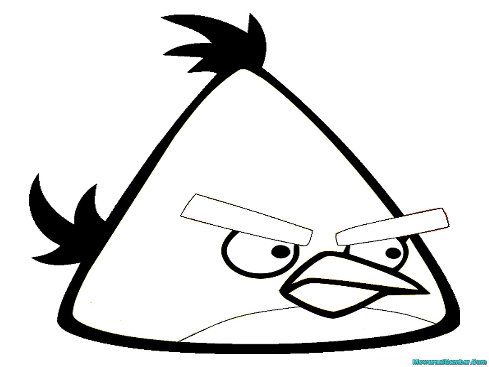 Mewarnai 15 Gambar Angry Birds | Mewarnai Gambar