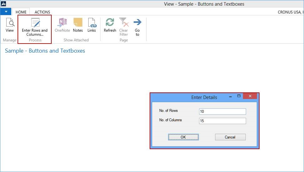 Nilesh Gajjar Business Central & NAV Popup window (Input box) in