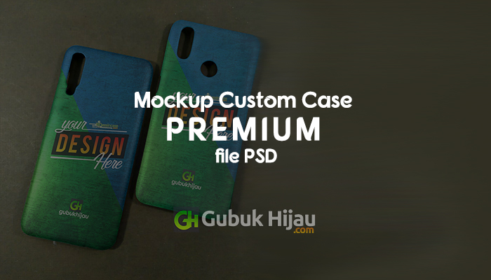 Mockup Custom Case Premium 