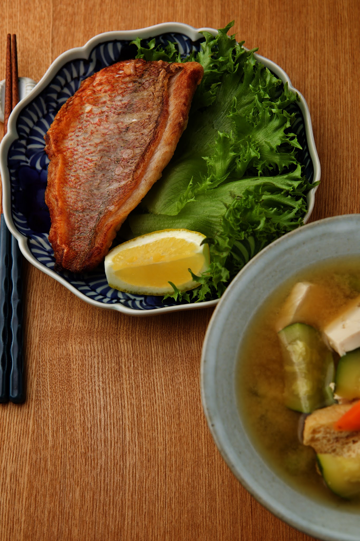 OISHII! Fish with Miso Soup