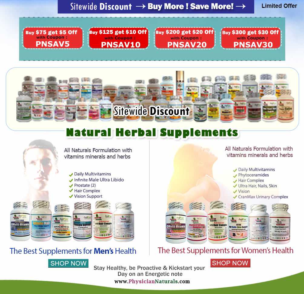 All Natural Herbs, Vitamins, Curcumin And Supplements Natural Herbal