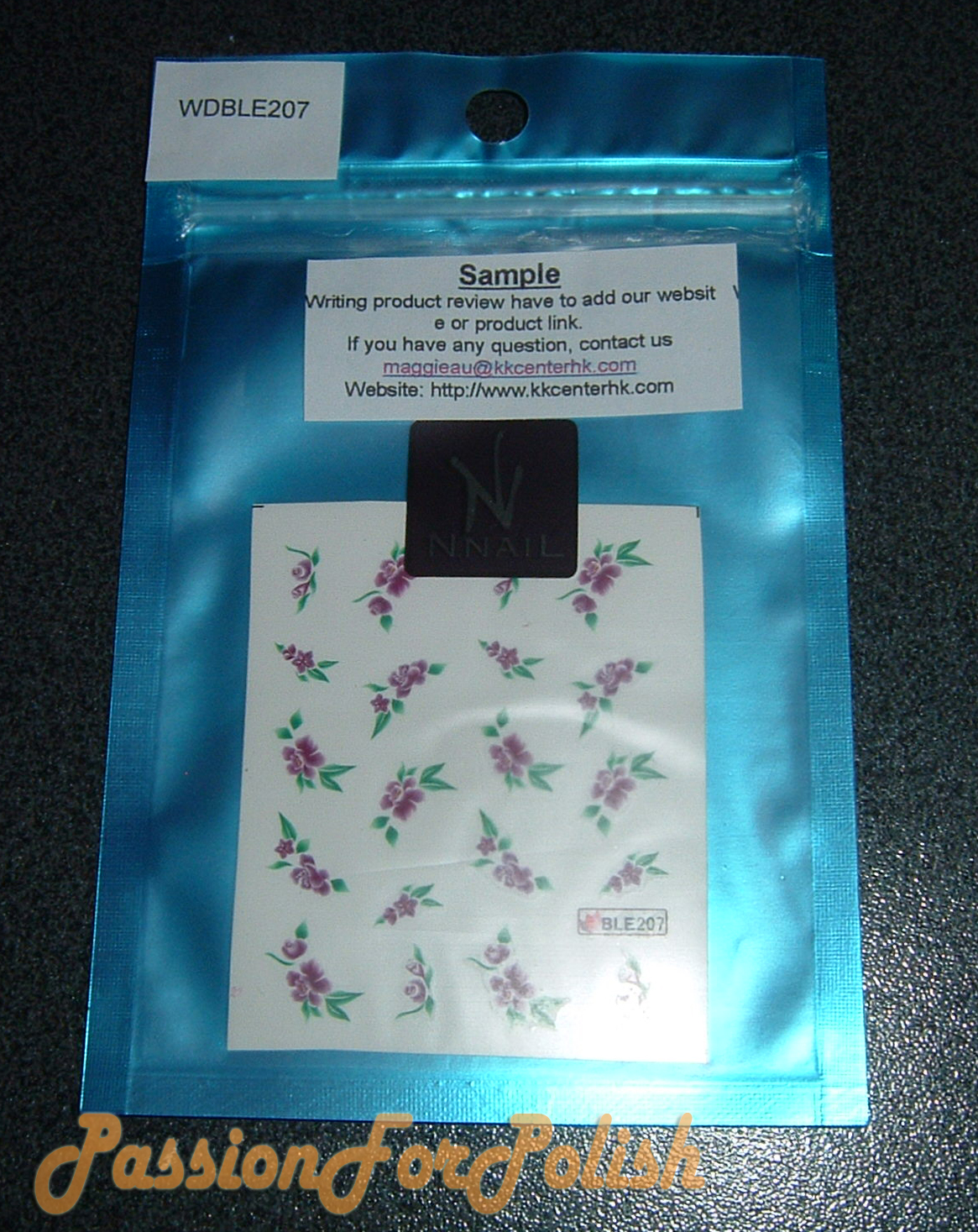 PassionForPolish How To Apply Water Decals