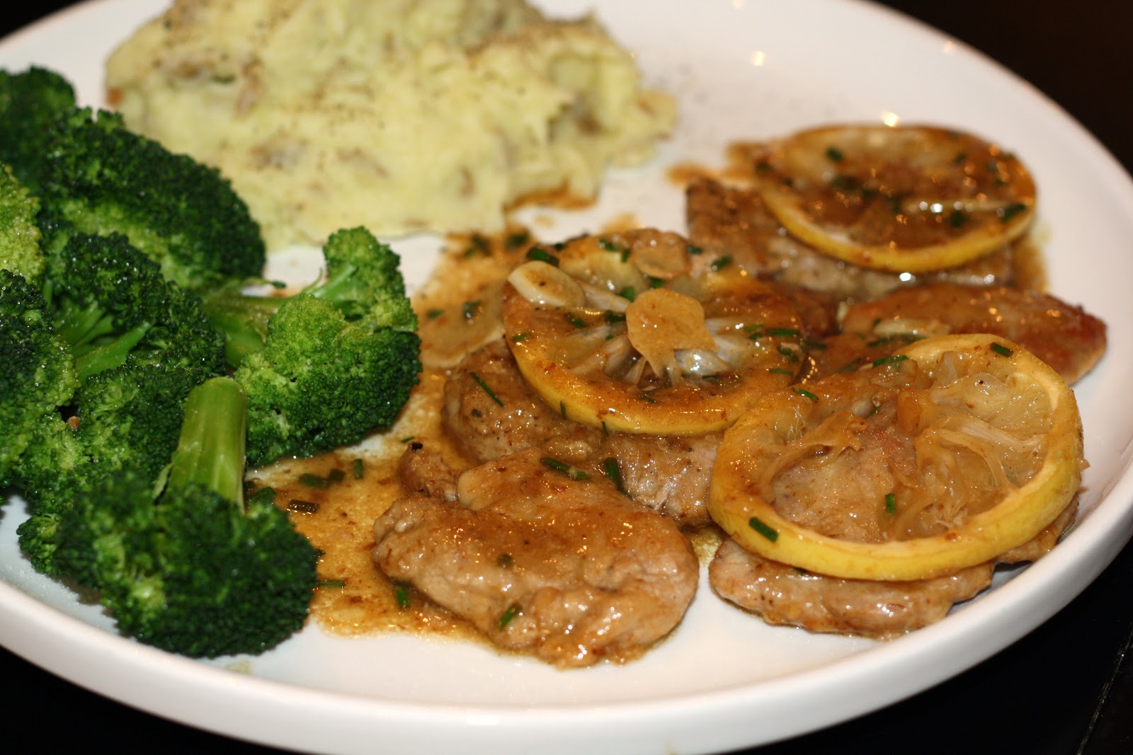 what's for dinner? garliclemon pork... 25 minutes