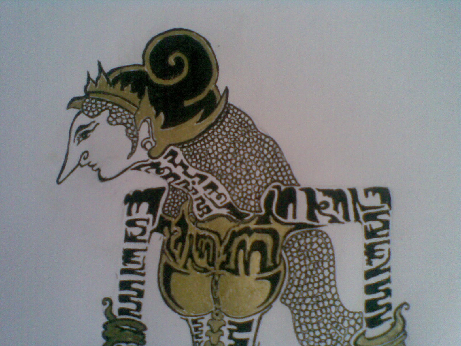 PURWODHOHO KEDIRI : ( PURWODHOHO KEDIRI ) KALIGRAFI AKSARA JAWA