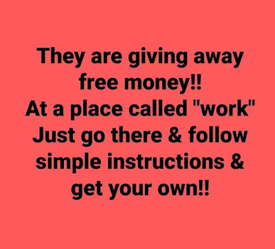 Giving away free money..