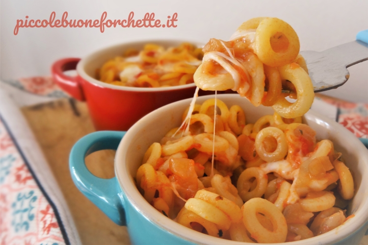 Ricetta pasta al forno con melanzane per bambini Piccole buone forchette