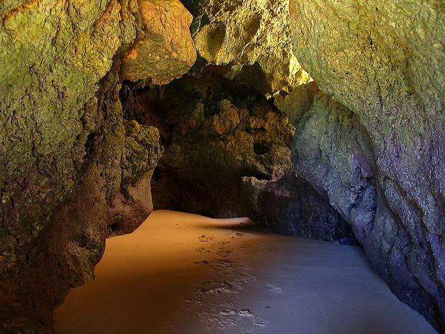 sandy cave