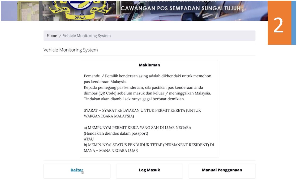 BRUNEI HIVE Brunei Online Vehicle Monitoring System (VMS) For