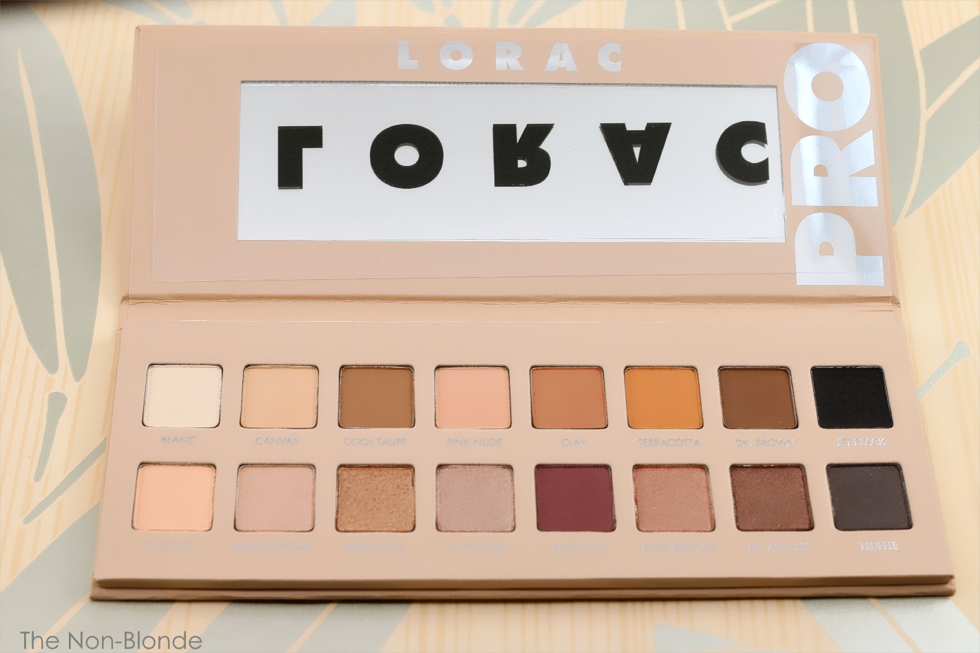 Lorac Pro 3 Eye Shadow Palette Part 2 The Shimmers The NonBlonde