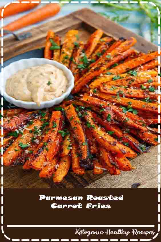 Parmesan Roasted Carrot Fries - Healthy Resepes James