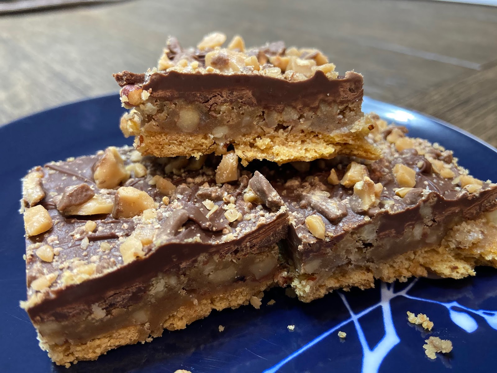 The Pastry Chef's Baking Graham Cracker Toffee Bars