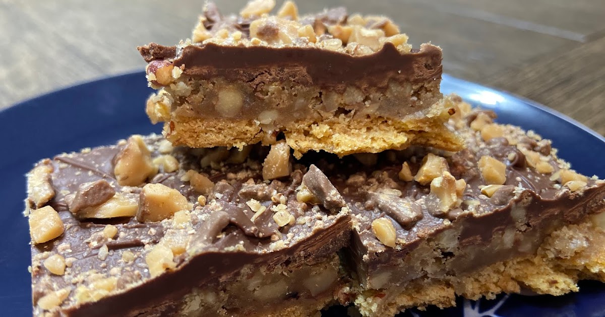 The Pastry Chef's Baking Graham Cracker Toffee Bars