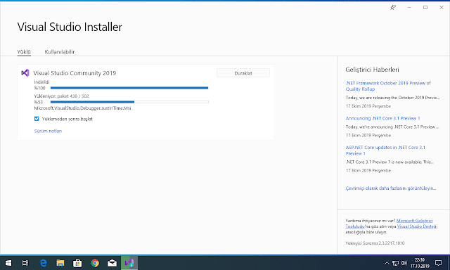 Visual Studio Kurulumu Resimli anlatm C#