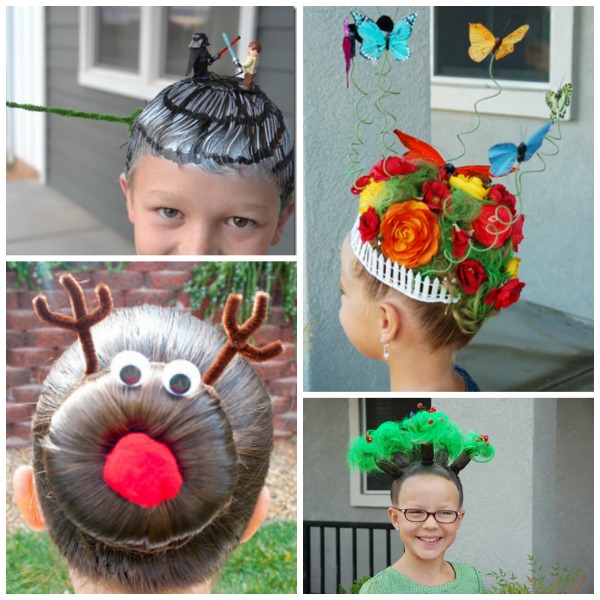 Crazy Hair Ideas for Kids | Growing A Jeweled Rose