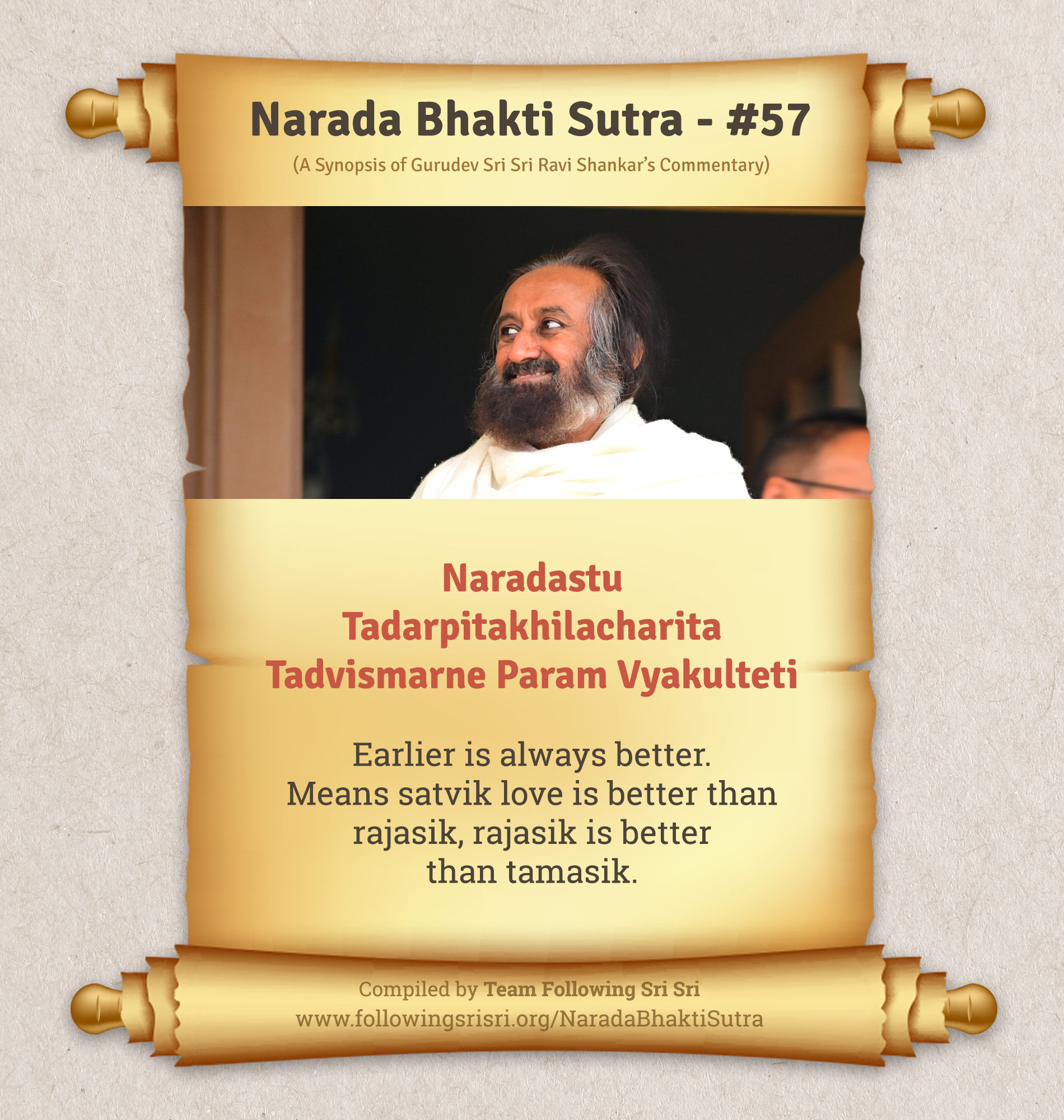Narada Bhakti Sutras - Sutra 57