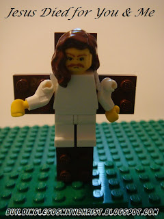 LEGO Creation of the Crucifixion of Jesus, Christian LEGO Creations