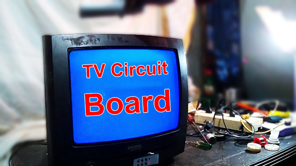 Television circuit board replacing