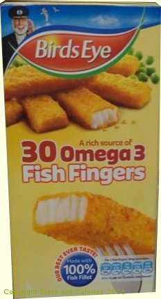 Birds Eye Omega 3 Fish Fingers Birds Eye Omega 3 Fish Fingers
