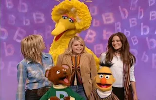 The Dixie Chicks sing No Letter Better Than B with Baby Bear, Big Bird and Bert. Sesame Street All Star Alphabet