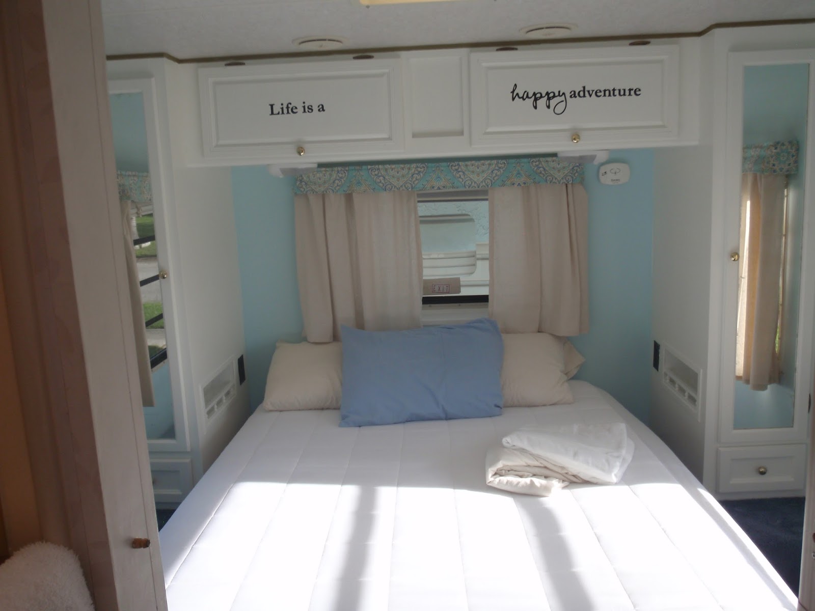 Bluebirds Nest Painting RV and Walls