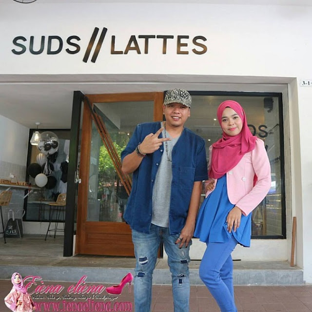 Cafe berkonsepkan Laundry di Suds And Lattes Mutiara Damansara