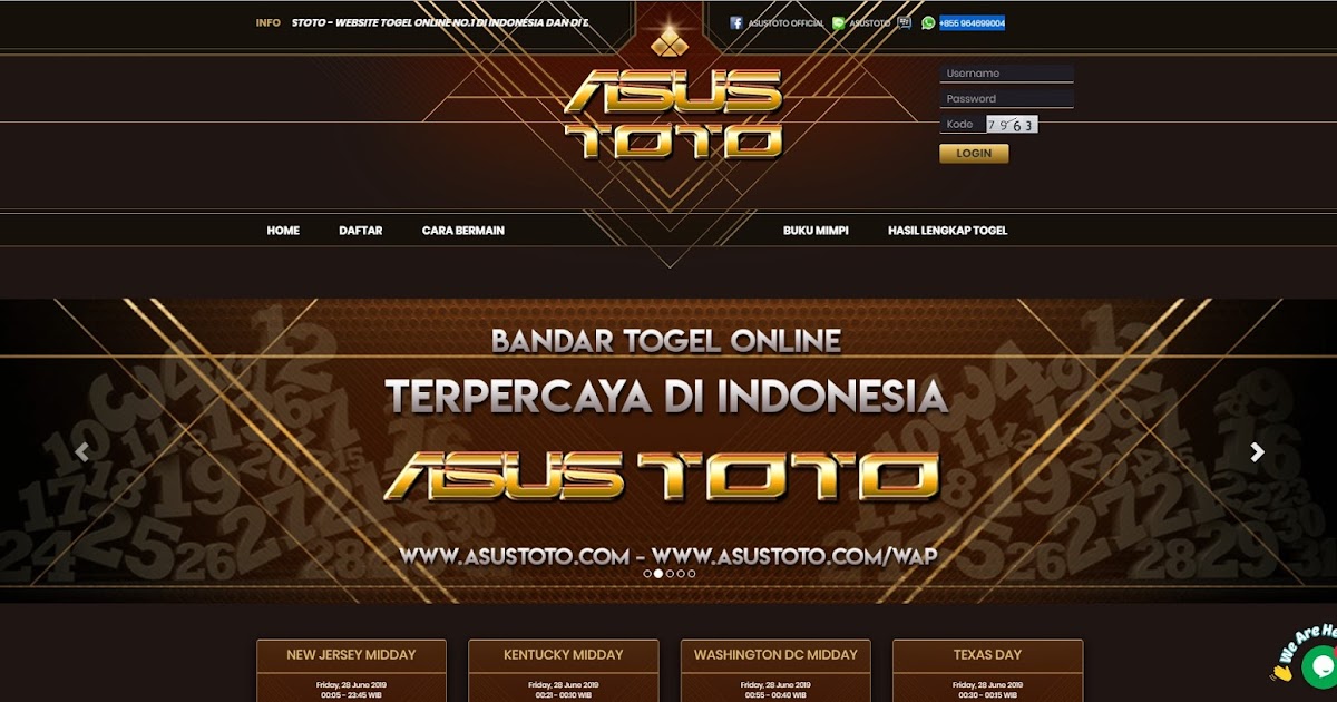 LINK ALTERNATIF ASUSTOTO BANDAR TOGEL ONLINE TERPERCAYA