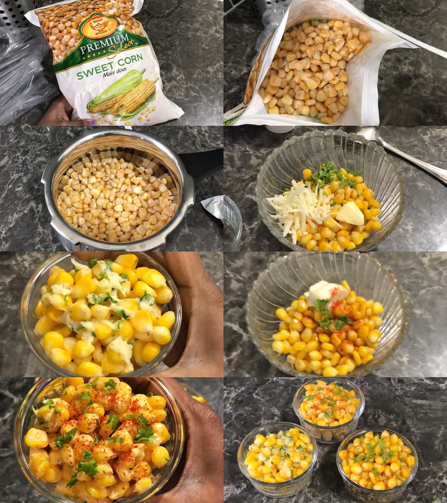 Corn Chaat/Corn cupsChilli cheese corn,Mexican corn in a cup,Spicy
