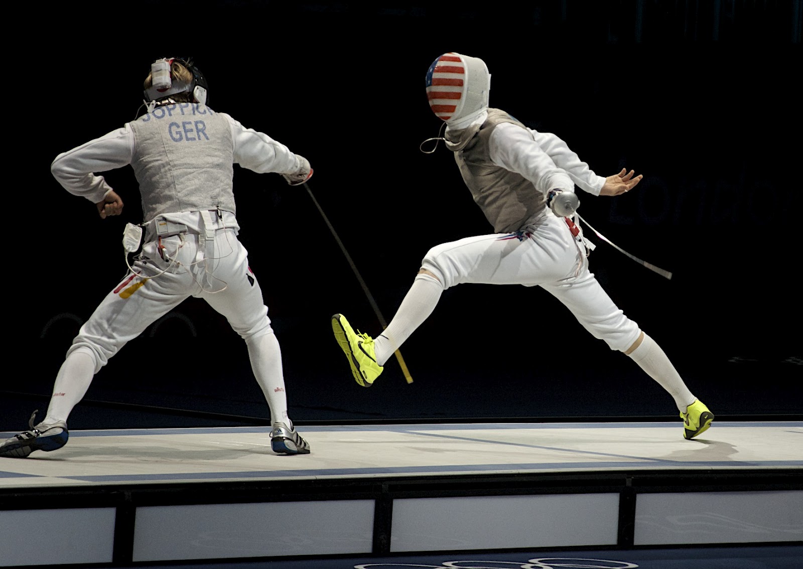 The Plashing Vole Yet more Olympic fencing pictures